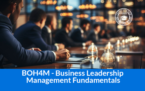 BOH4M - Business Leadership