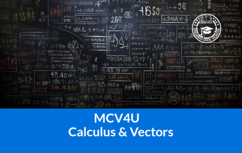 MCV4U - Calculus & Vectors