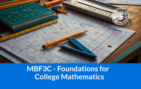 MBF3C - Foundations For College Mathematics_New